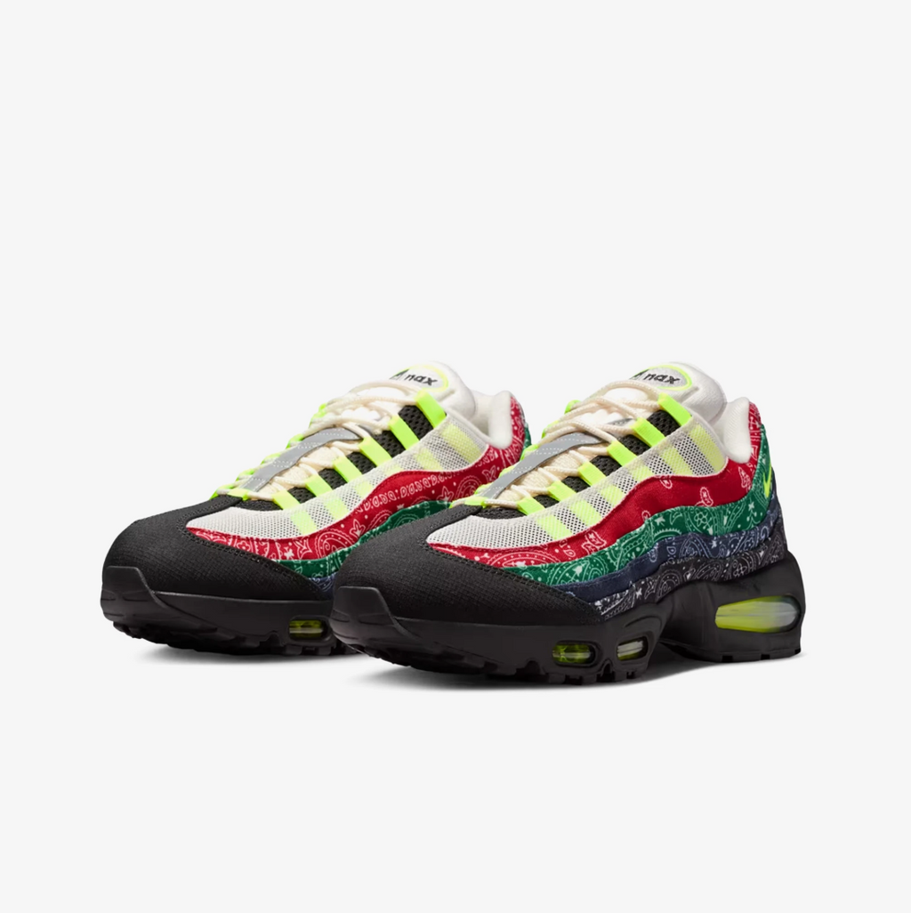 Nike Air Max 95 Big Bubble 'Volt and University Red'
