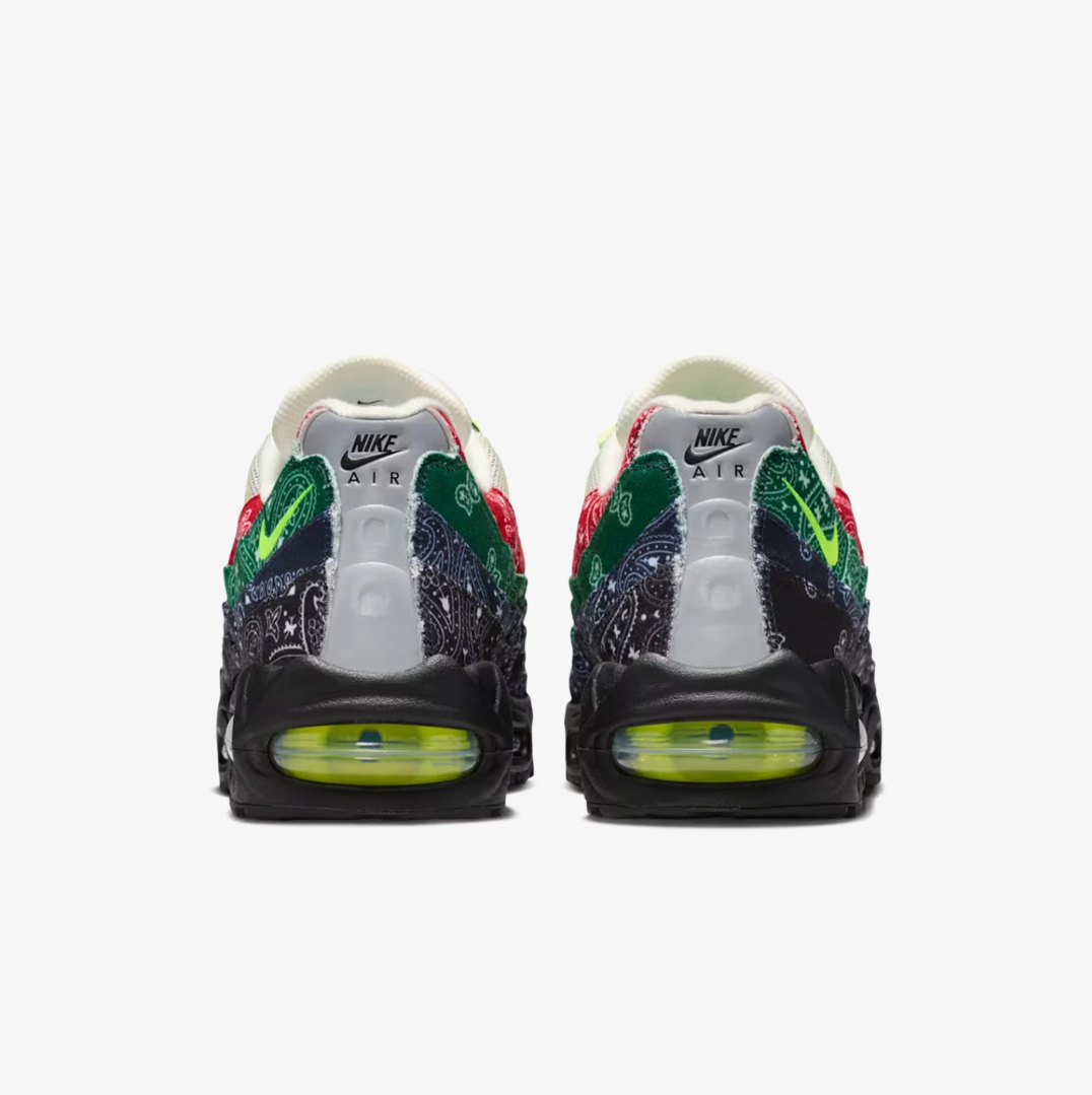 Nike Air Max 95 Big Bubble 'Volt and University Red'