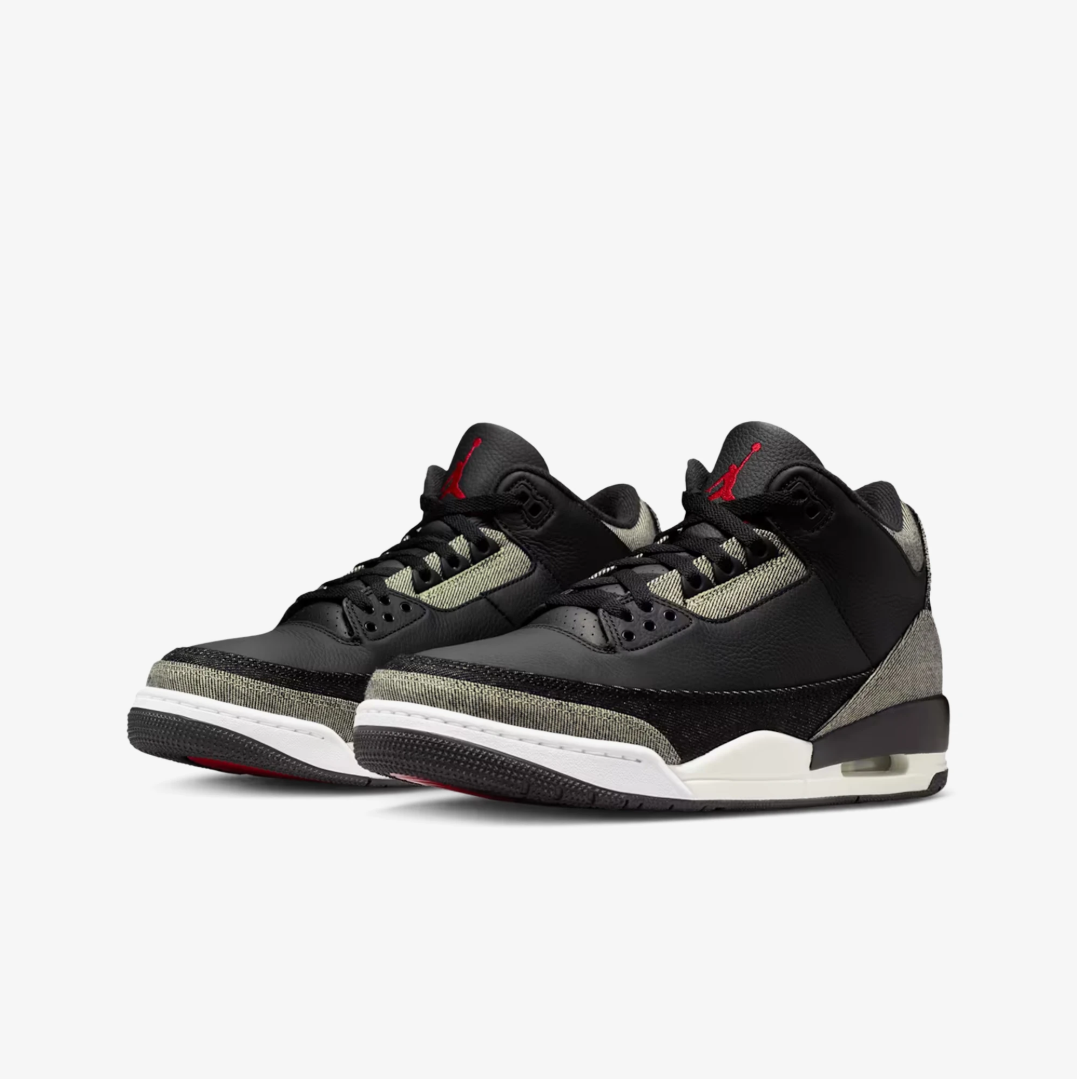 Air Jordan 3 x Levi's® 'Black and White'