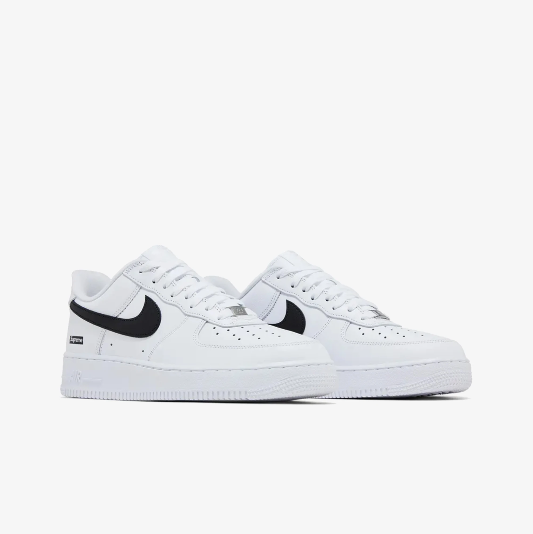 Nike x Supreme Air Force 1 Low 'White Black'