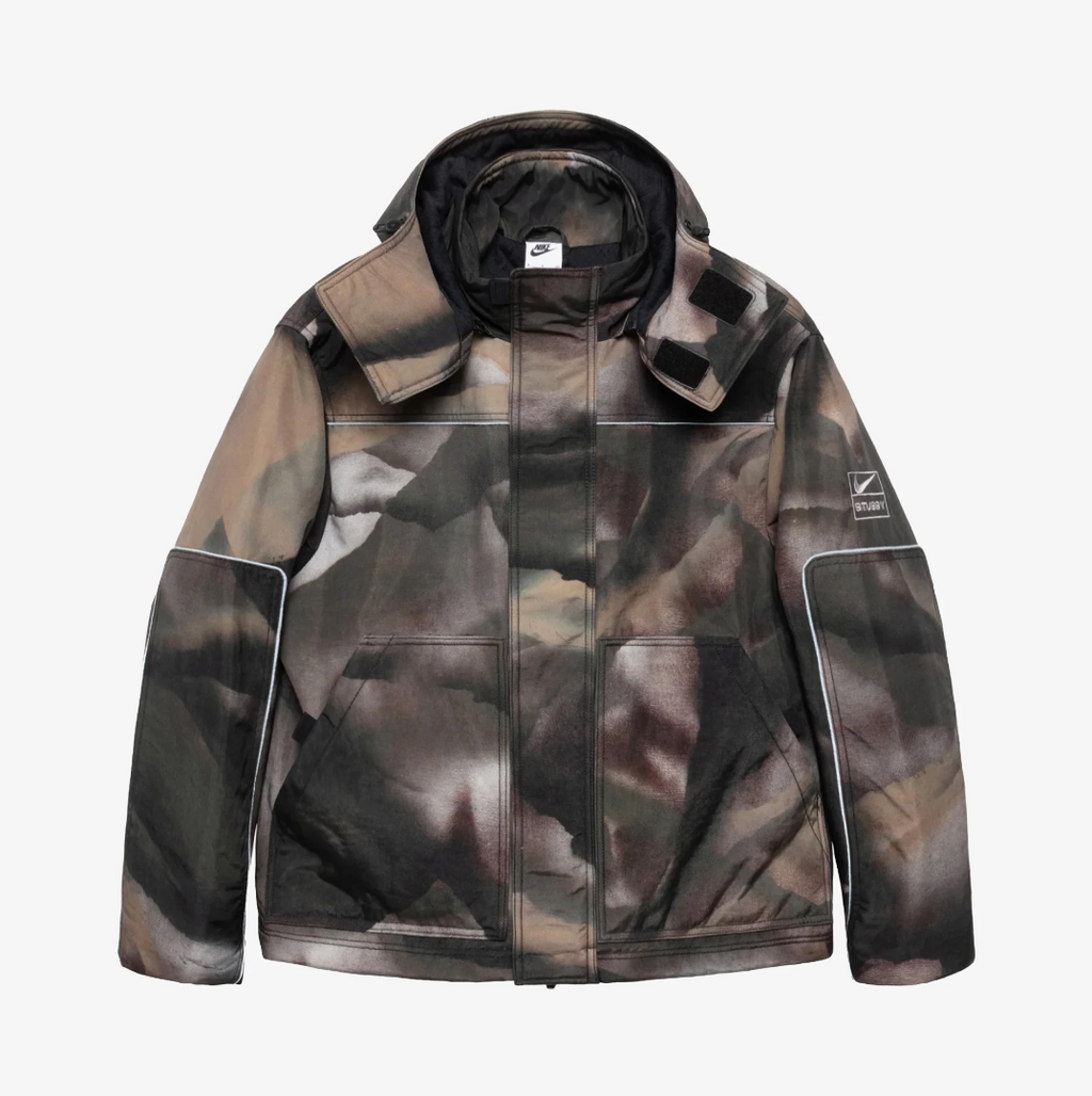 Nike x Stussy Utility Hooded Jacket 'Green'
