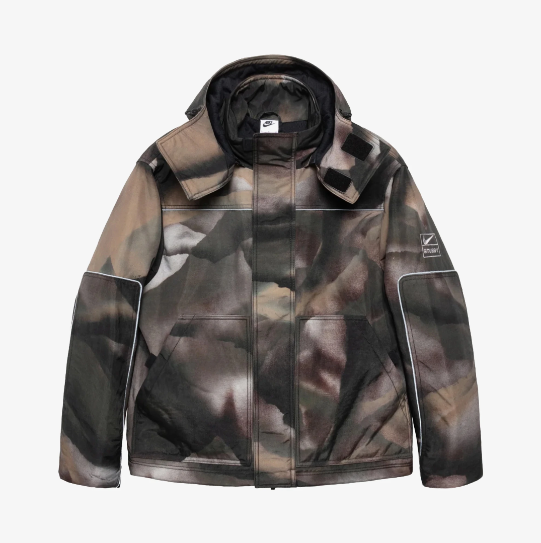 Nike x Stussy Utility Hooded Jacket 'Green'