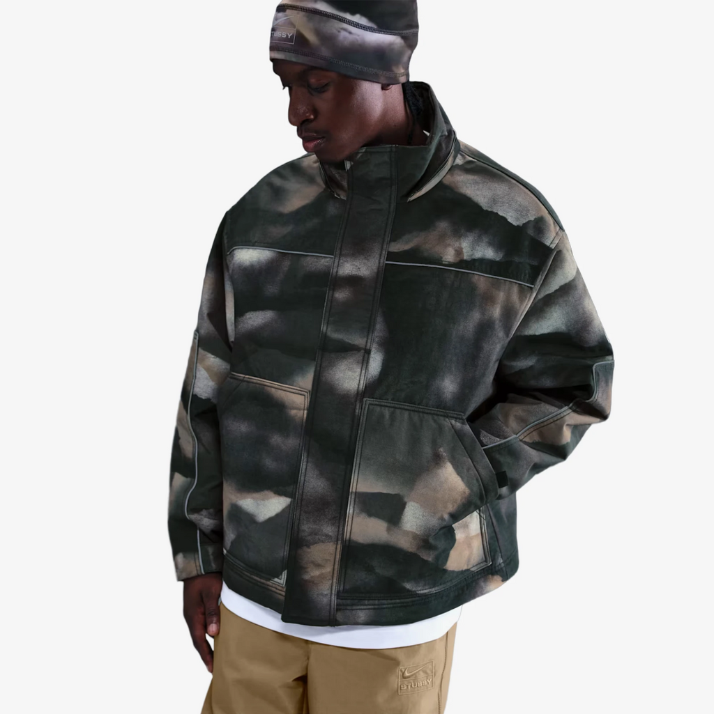 Nike x Stussy Utility Hooded Jacket 'Green'