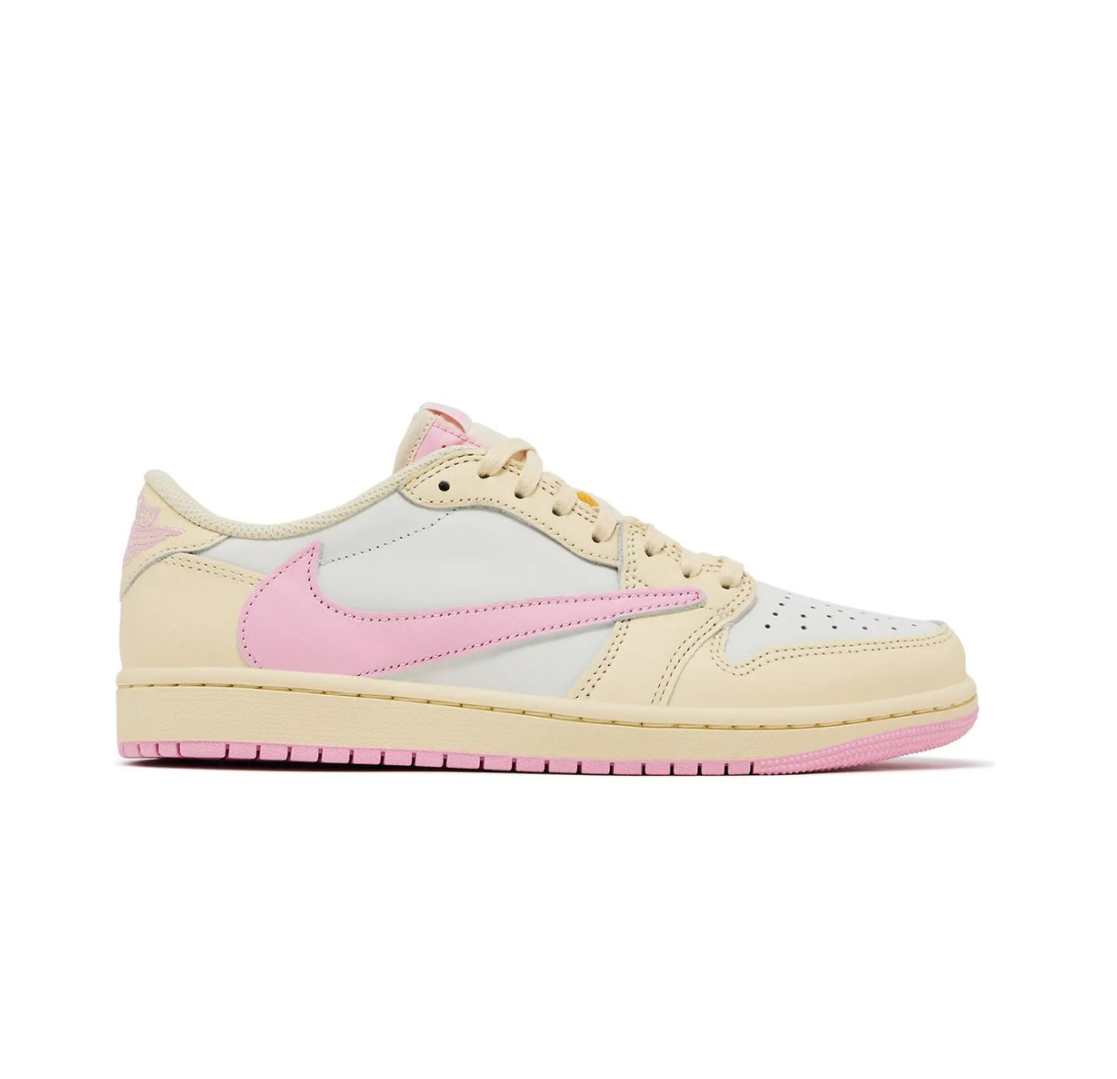 Air Jordan 1 Retro Low OG SP 'Travis Scott Shy Pink'