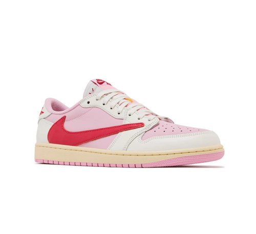 Air Jordan 1 Retro Low OG SP 'Travis Scott Sail Tropical Pink'