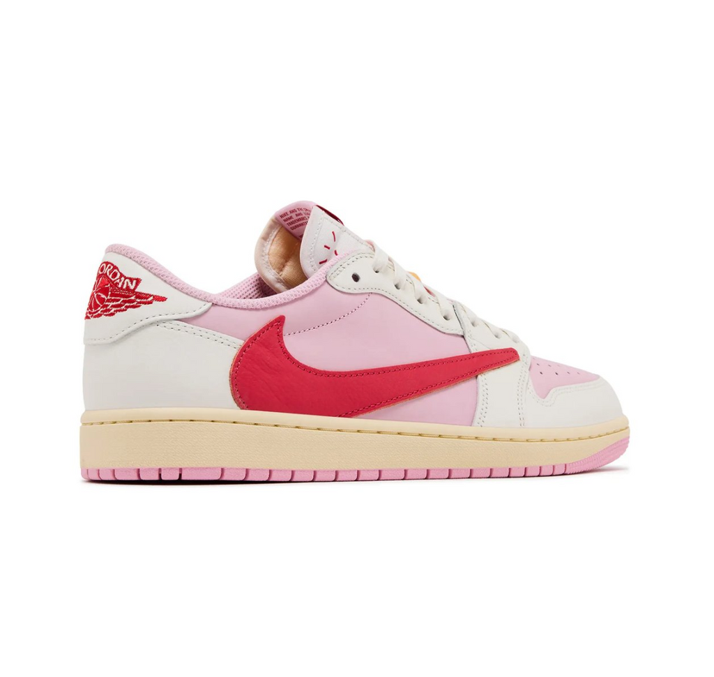 Air Jordan 1 Retro Low OG SP 'Travis Scott Sail Tropical Pink'