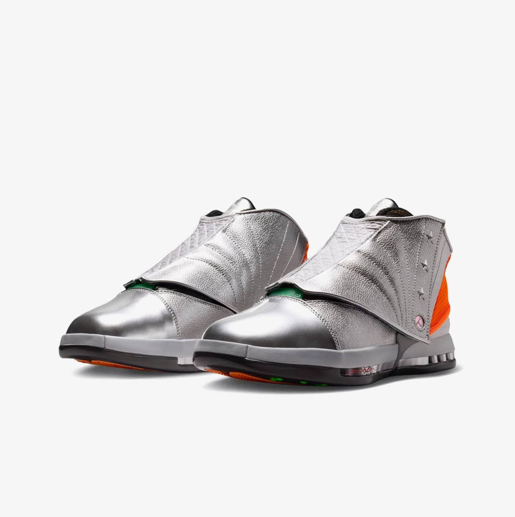 Air Jordan 16 SP x Free the Youth 'Metallic Silver'