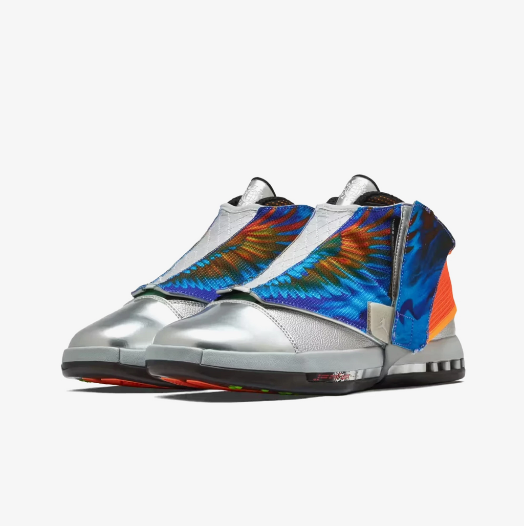Air Jordan 16 SP x Free the Youth 'Metallic Silver'